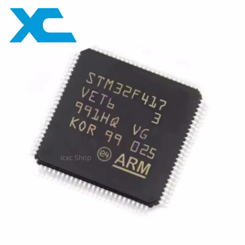 

STM32F417VET6 LQFP-100 32-bit microcontroller chip ARM 168MHz