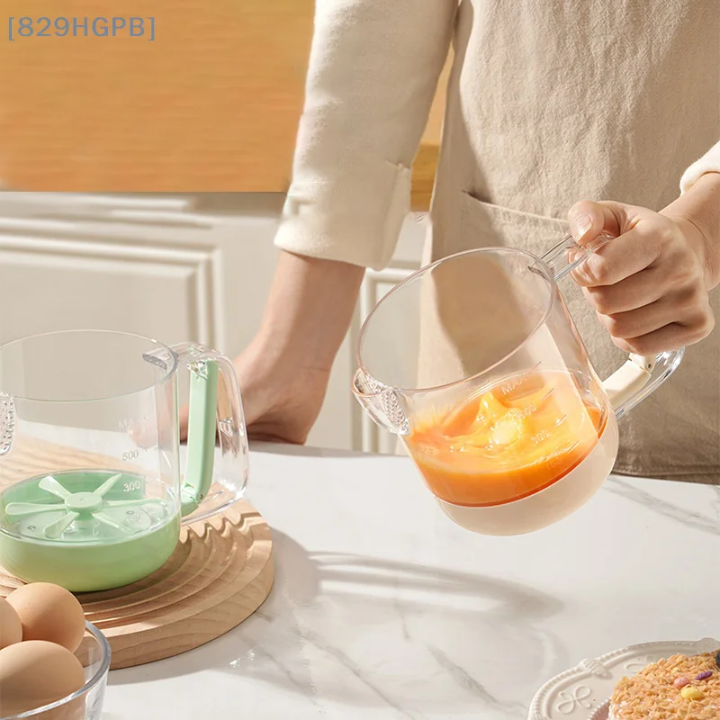 

Salad Dressing Shaker Bottle Manual Stiring Cup For Kitchen Egg Beater Liquid Mixing Cup Vinaigrette Dressing Bottle