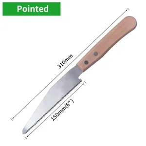 12 inch Japanese style saw, non -slip wooden handle, level cutting saw, carpentry plastic cutting tool 10 Main Sales Japanese Serrote - №4