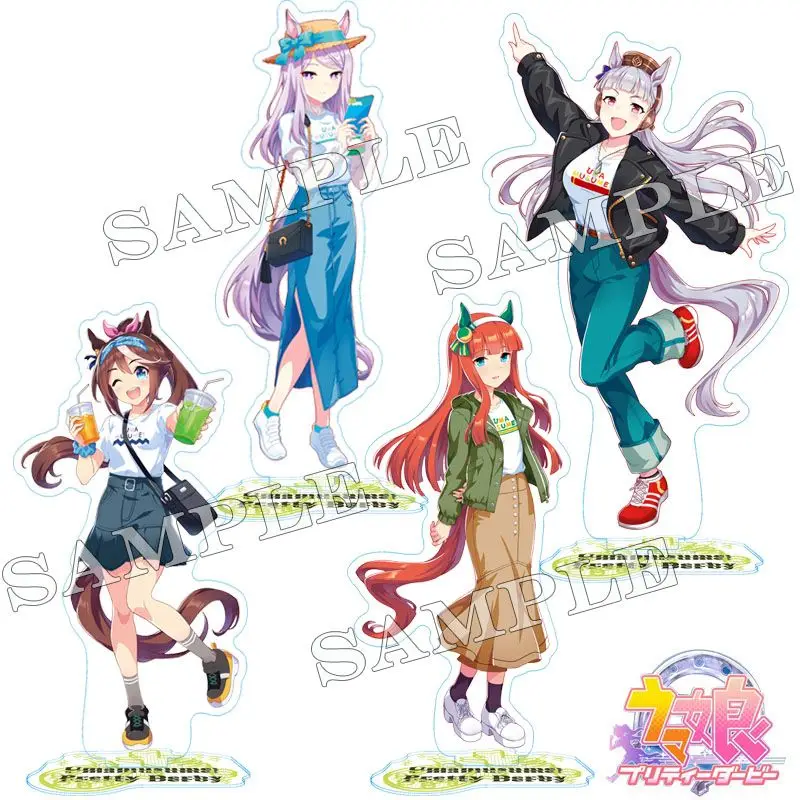 Silence Suzuka Rice Shower acrilico Stand Ornaments Cosplay Pretty Derby Anime Figure Cartoon Model regali di natale ragazze