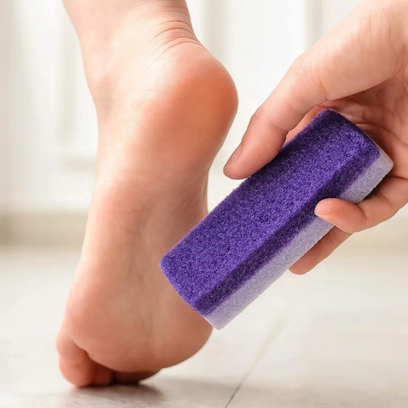 

Pedicure Pumice Stone Foot File Dead Skin & Callus Remover Heel Scrubber for Smooth Feet Quick Exfoliation Tool