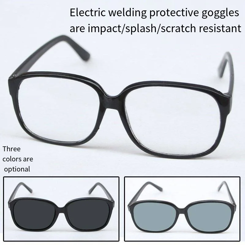 Safety Glasses Clear Unisex Anti-Scratch Protective Goggles Impact Resistant Lens  Welding Dust Goggles Wind Goggles for Welders