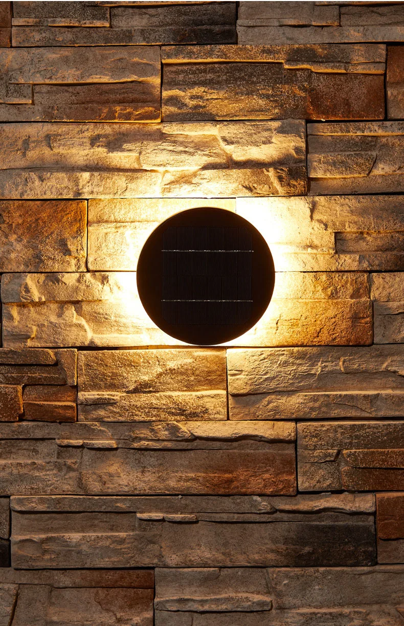 Imagem -02 - Impermeável Solar Outdoor Wall Lights Garden Cube Design Sensor de Luz Solar Pátio Varanda Luz de Vedação Ip65 10w 3000k