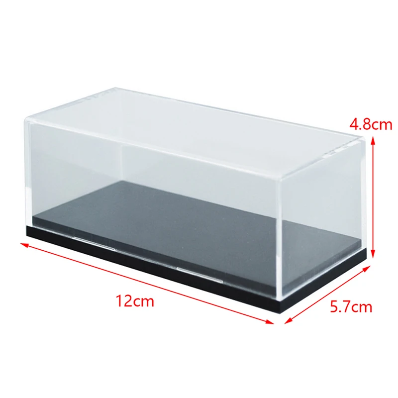 1PC Acrylic Display Case for 1:64 Mini Size Dust proof Box Cabinet 1/64 Action Figures Display Box