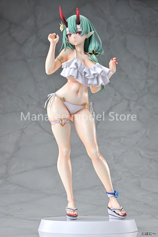 Q-six Original Hitoyo-chan no Junan Akari-chan Glossy ver. 1/6 PVC Figurka akcji Anime Model Kolekcja zabawek Lalka Prezent