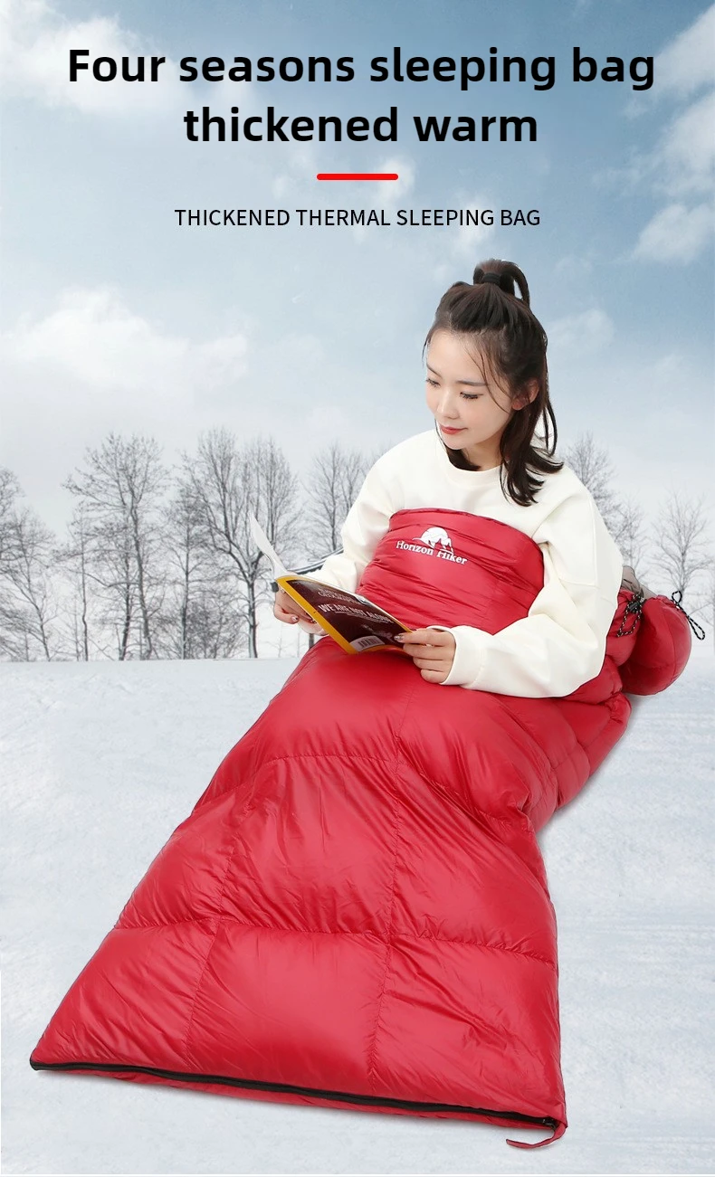 Портативный Saco de Dormir de Down Para Adulto, 4 установки Grueso Plegable,Para Aire Libre Montaña Viaje Emergencia-슬리핑 백 Портативный Saco de Dormir de Down Para Adulto, 4 установки Grueso Plegable,Para Aire Libre Montaña Viaje Emergencia-슬리핑 백