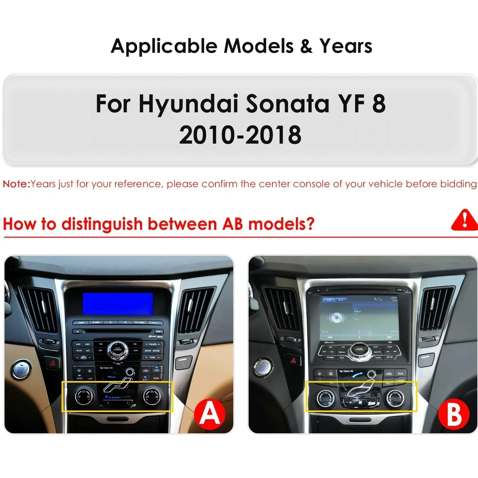 Android GPS For Hyundai Sonata 6 YF 2009 - 2014 Carplay Auto Radio Stereo Head unit Multimedia Player 8 CORE IPS LED Navigation