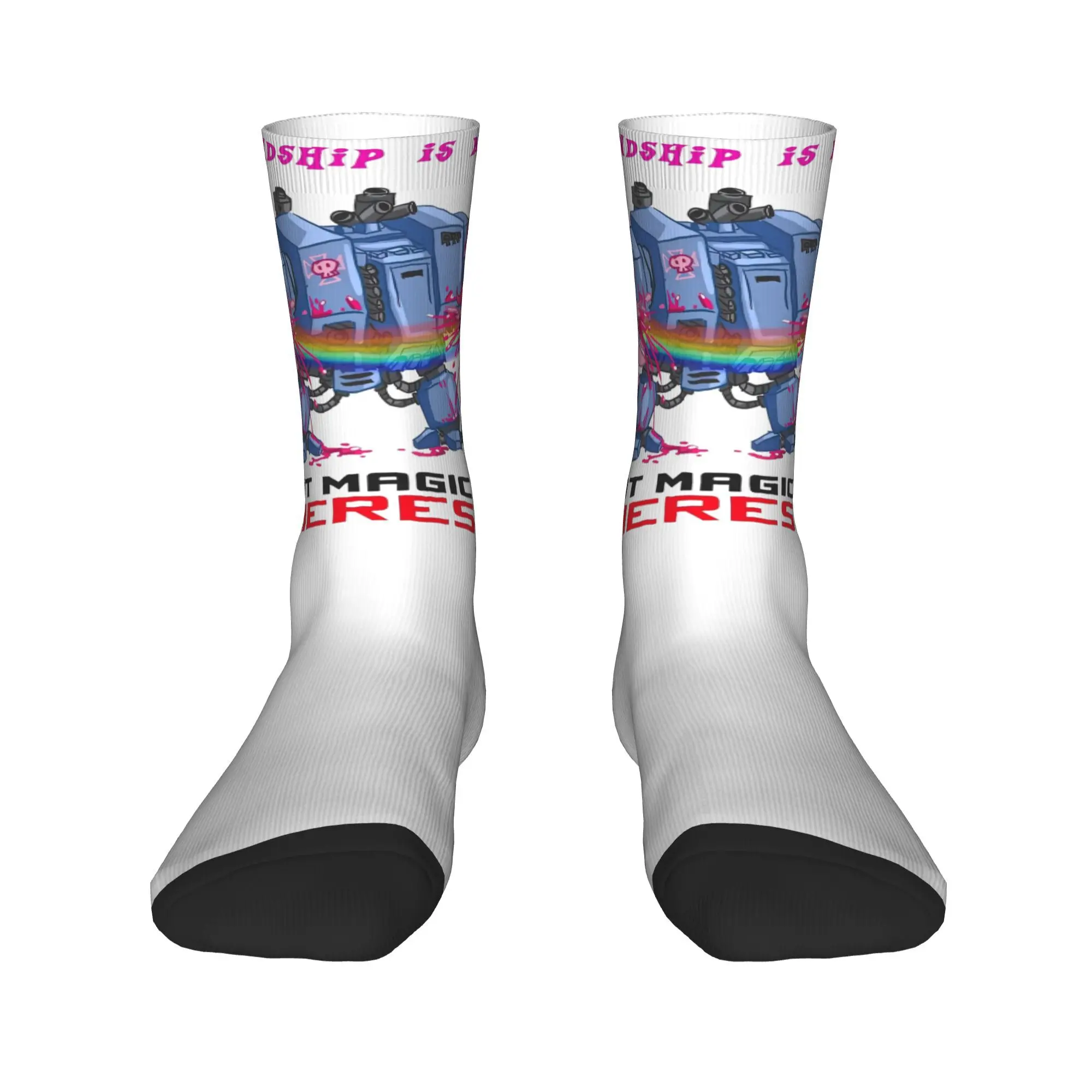 Men Women Warhammer 40k Friendship Is Magic Socks Non-slip Casual  Socks Amazing Gift