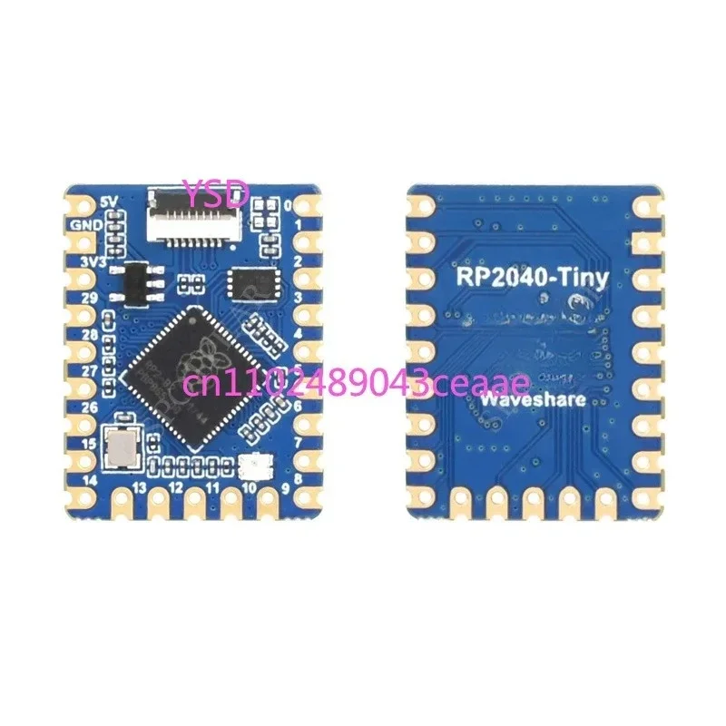 Raspberry Pi Pico RP2040-Tiny development board, split USB interface design microcontroller