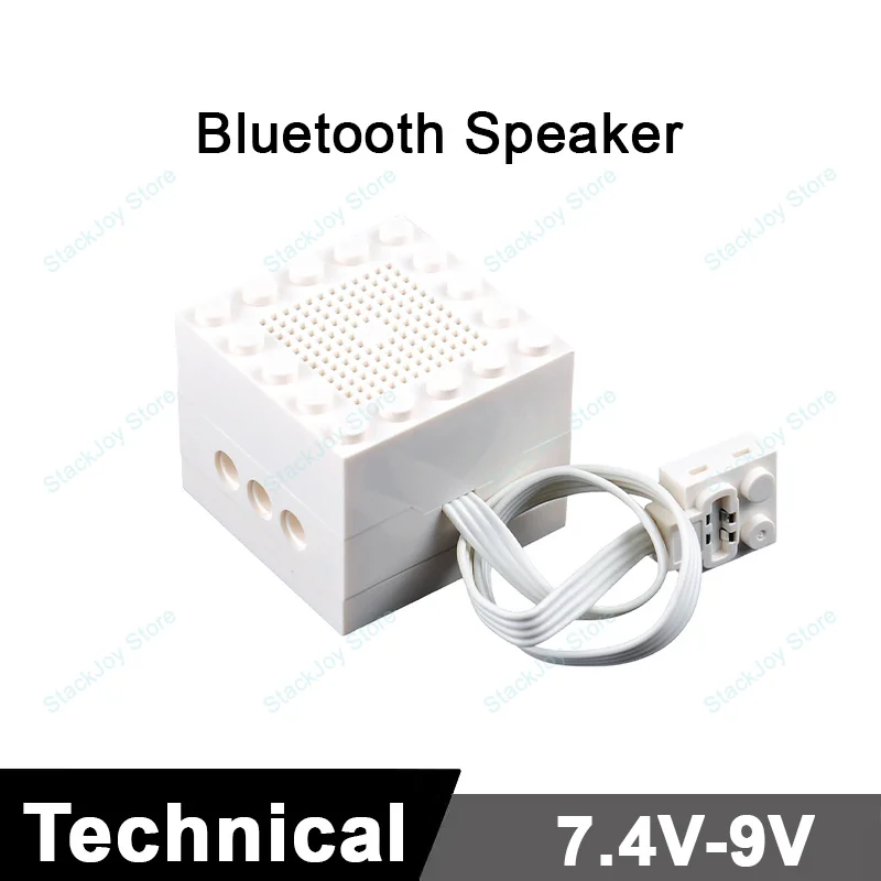 MOC Zugmotor-Kit Servo, Batteriekasten, IR-Fernbedienung, LED-Leuchten, Leistungsfunktionen, Teile für intelligente technische Bausteine-Kreationen