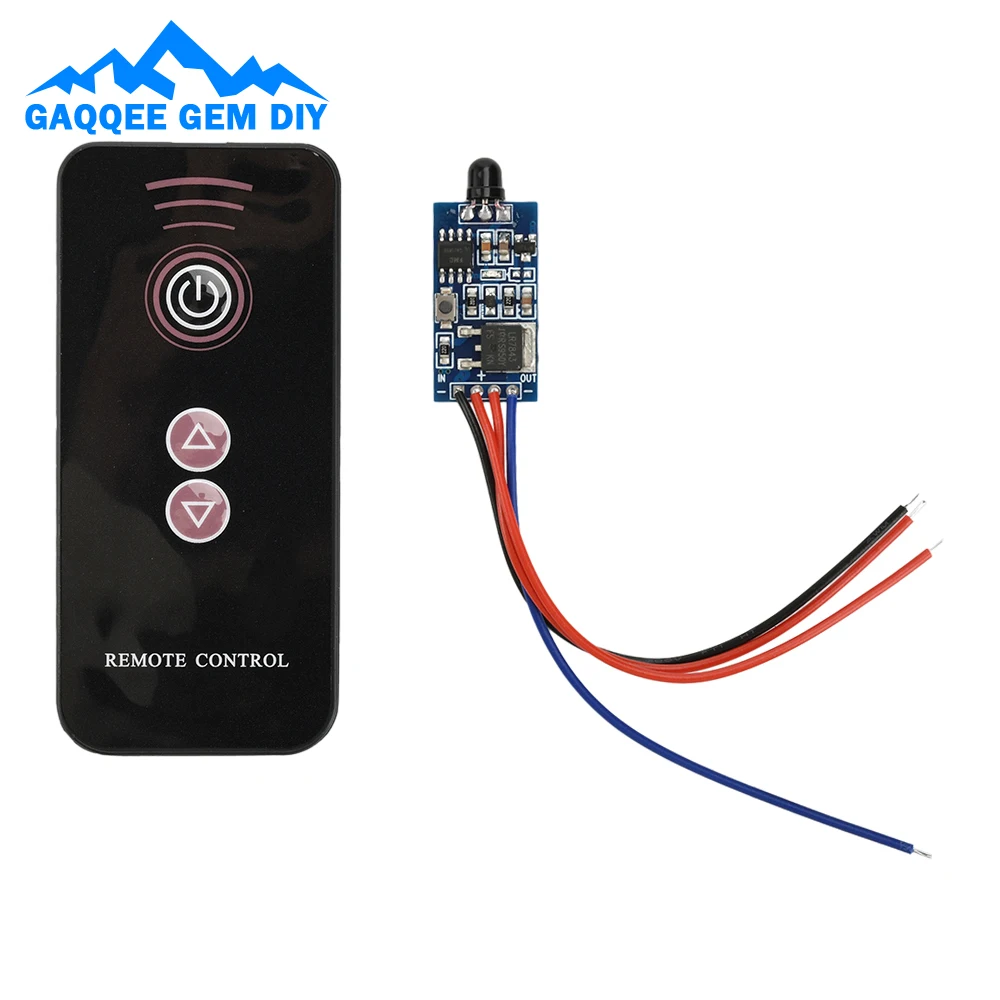 DC 5~24V Wireless Remote Switch Module LED Light Driver Controller Blinking Breathing Dimming Module