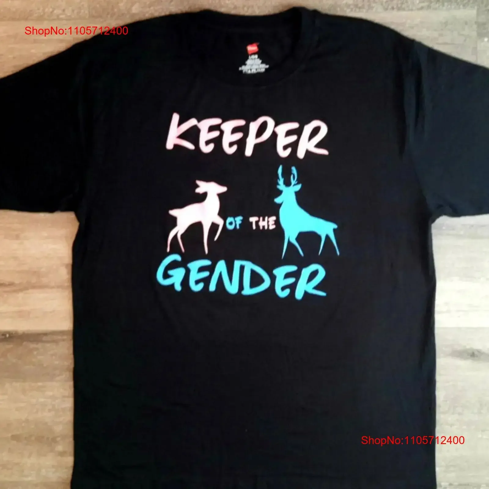 Gender Reveal Keeper of the T Shirt vintage Washed homme Stretched streetwear designer clothes Breathable Unisex graphic