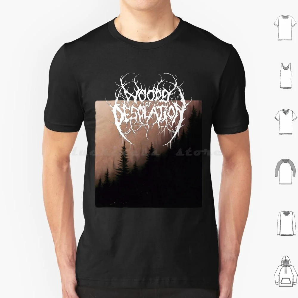 

Woods Of Desolation-Torn Beyond Reason-Black Metal T Shirt Men Women Kids 6xl Woods Of Desolation Depressive Black Metal