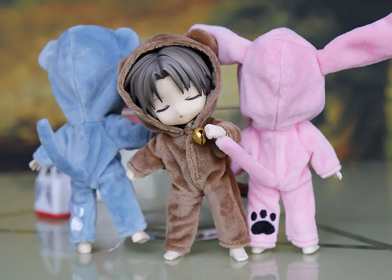 1/12 BJD Doll Clothes Cute Dinosaur animal monster Dolls Clothing for ob11,obitsu 11,molly, gsc  Doll Accessories Toys Gifts