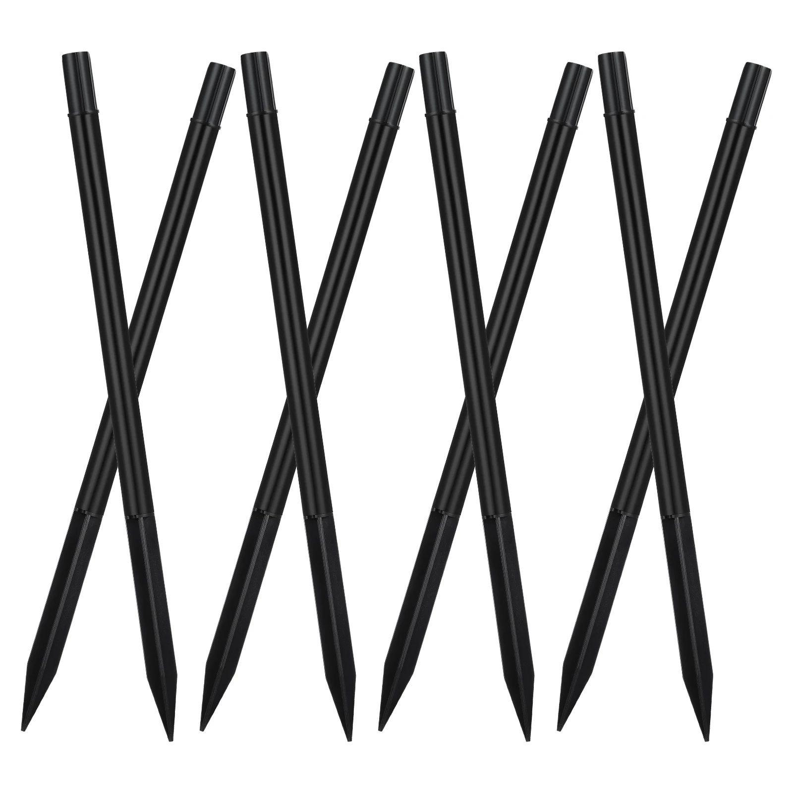 

8 set Solar Light Stakes Replacement Garden Lighting Accessories Outdoor Landscape Extension Tubes Connectors For Pathway Lights