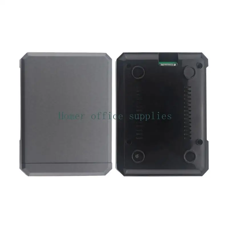 K43b para 4 metal preto caixa para liga alumínio da casca para gabinete resfriamento passivo caixa para estojo para