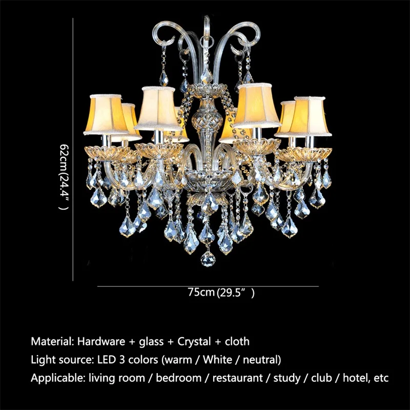 AFRA Luxury Chandelier Modern LED Lighting Creative Decorative Fixtures For Home Living Dining Room Bedroom