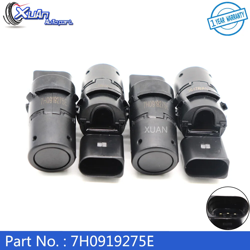 New 4pcs/lot Car PDC Parking Sensor 7H0919275E 7H0919275B 4B0919275G For Audi A6 4B, C5 4F2, C6 4FH, C6 4F5, C6 For SKODA SEAT