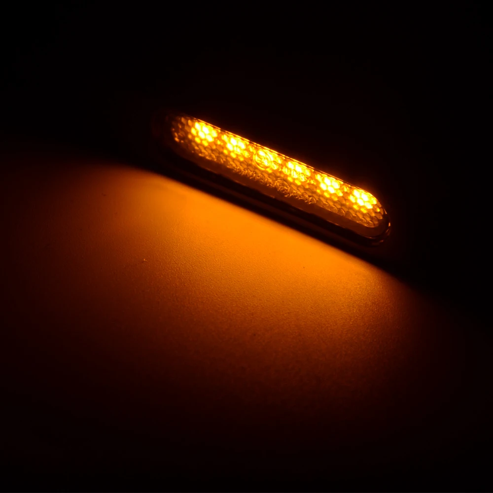 دراجة نارية 39-41 مللي متر شوكة أنبوب مصباح إشارة الانعطاف LED العنبر مؤشر الاتجاه مصباح الوامض ضوء الألومنيوم لهوندا سوزوكي ياماها