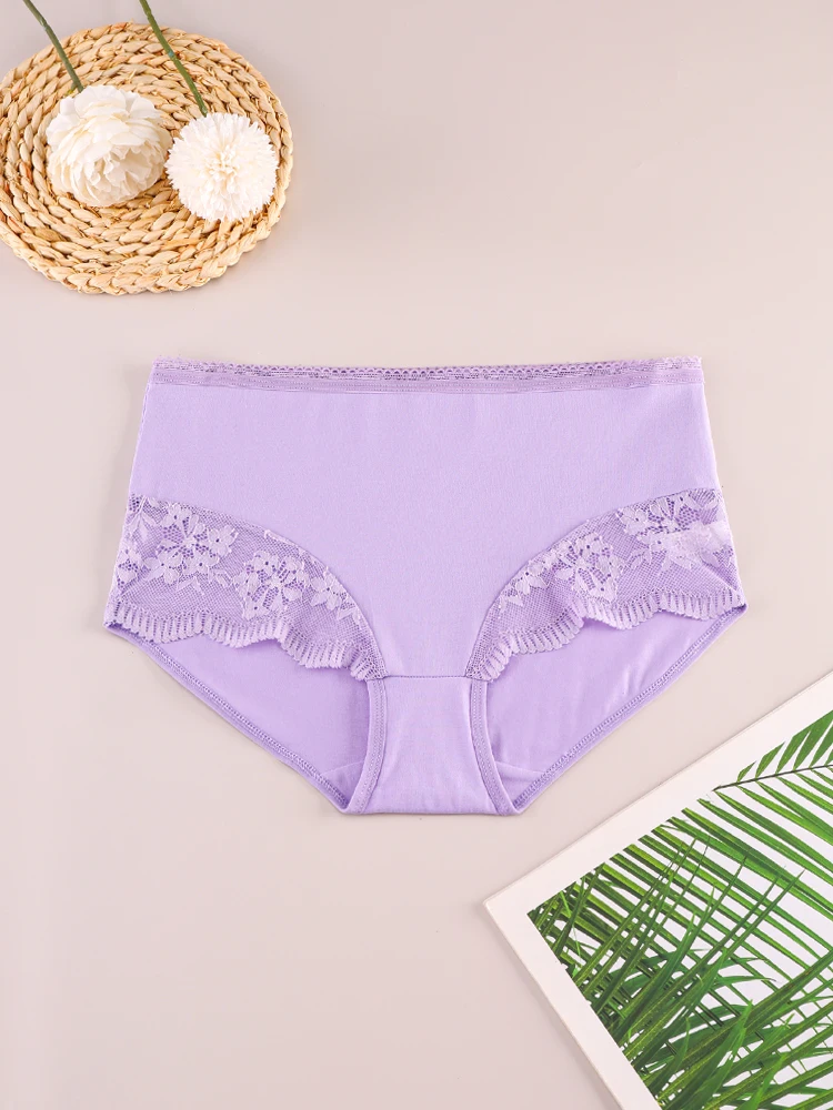 ALDOLA-Culotte confortable en coton et dentelle sans couture pour femme, sous-vêtement de sport respirant, ensemble de 6 pièces