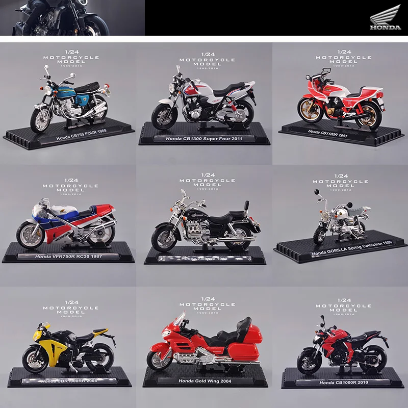 

Diecast 1/24 Scale HONDA Honda Heavy Motorcycle Alloy Racing Finished Model Collectible Toy Gift Souvenir Display Ornaments