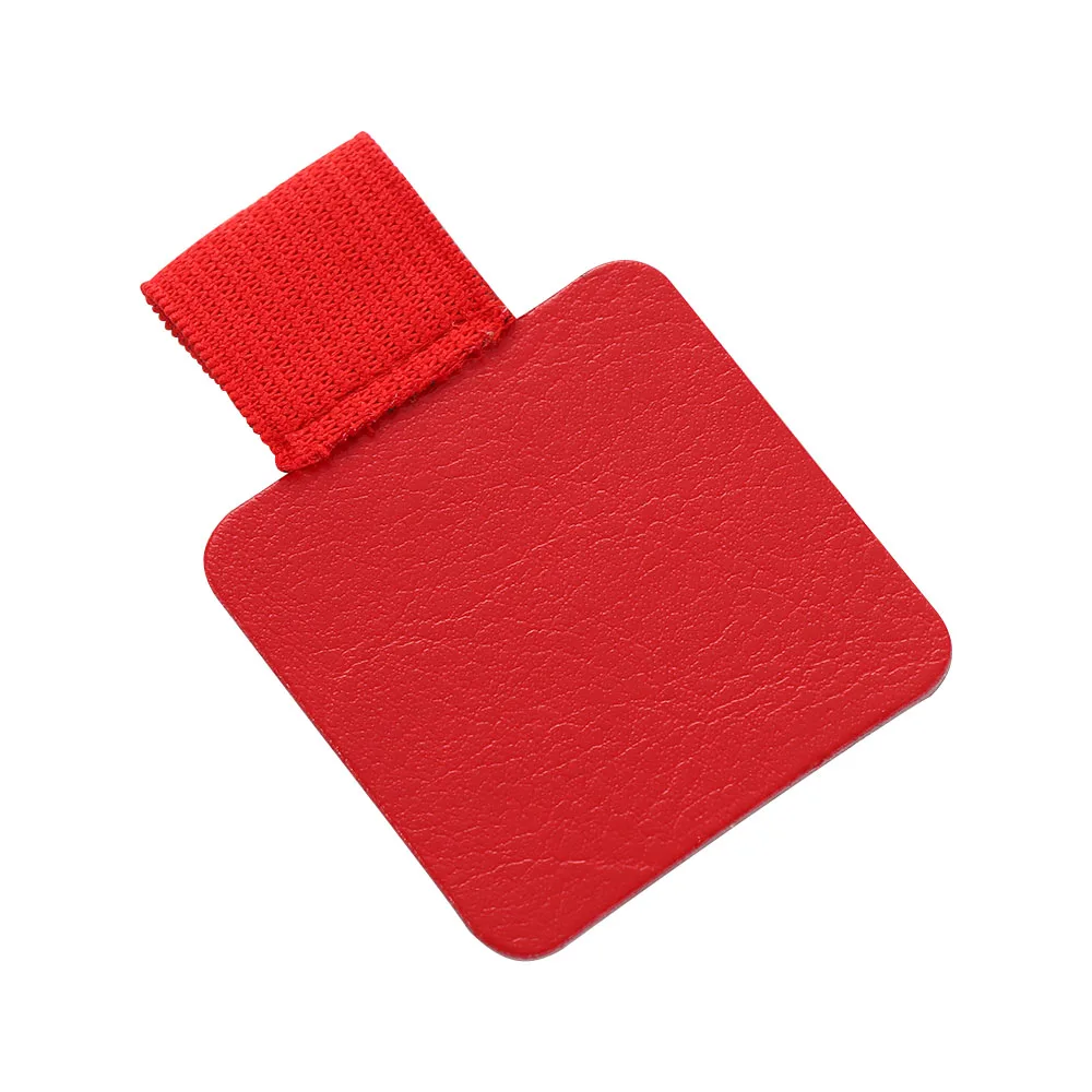 Self-adhesive PU Leather Clipboards Notebooks Office Accessories Pen Organizer Pencil Holder Pen Clips Clip