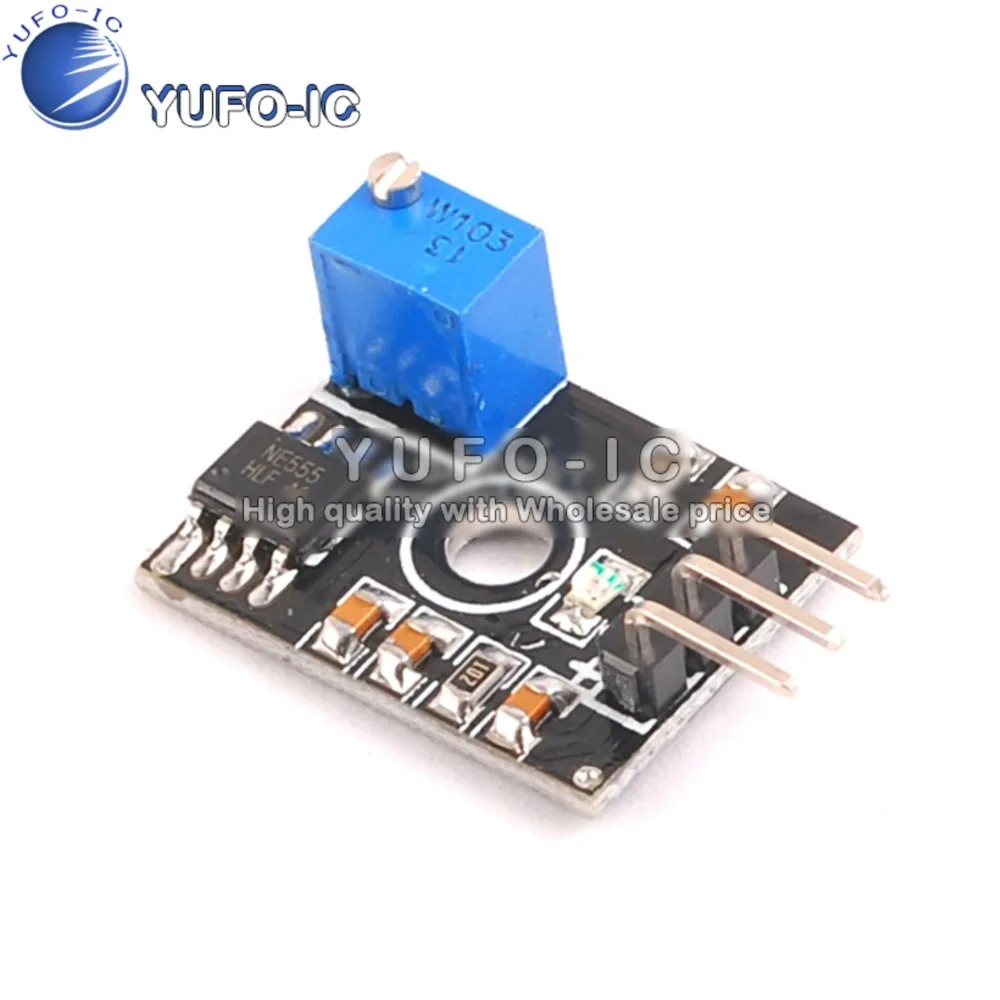 E22 NE555 Adjustable Pulse Output Module Square Wave Output Multivibrator good quality