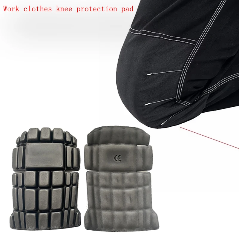 

1pair Simple knee pad for tactical pantsMade Inserts of EVA material Crashproof type it is suitable for working trouser