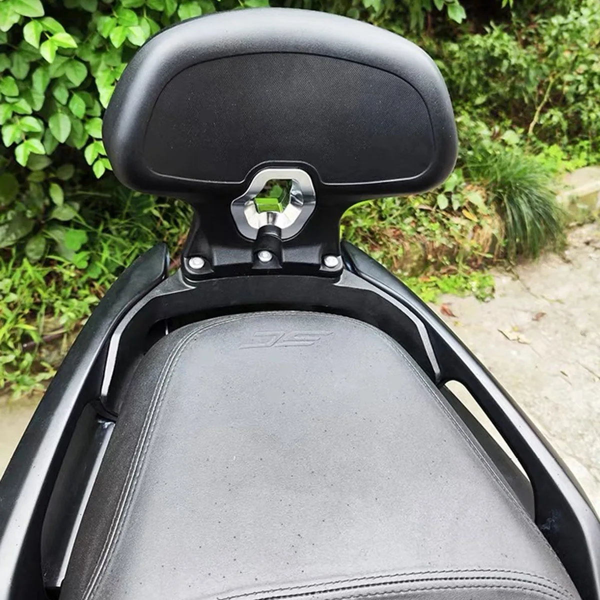 Motorcycle accessories aluminum alloy base lumbar support passenger rear backrest Fit For CFMOTO 150SC SC-150 SC 150