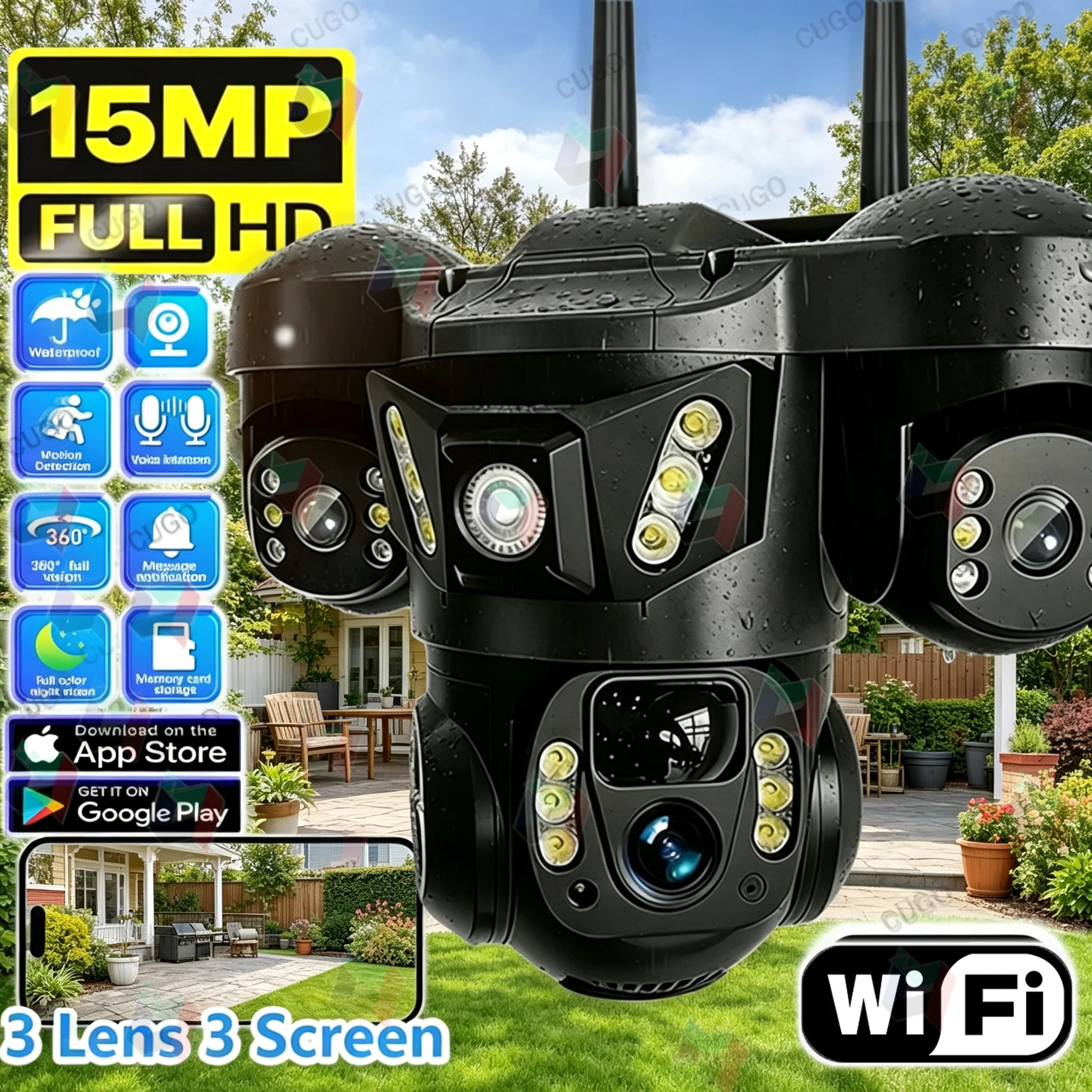 15MP 8K Wireless Hd…