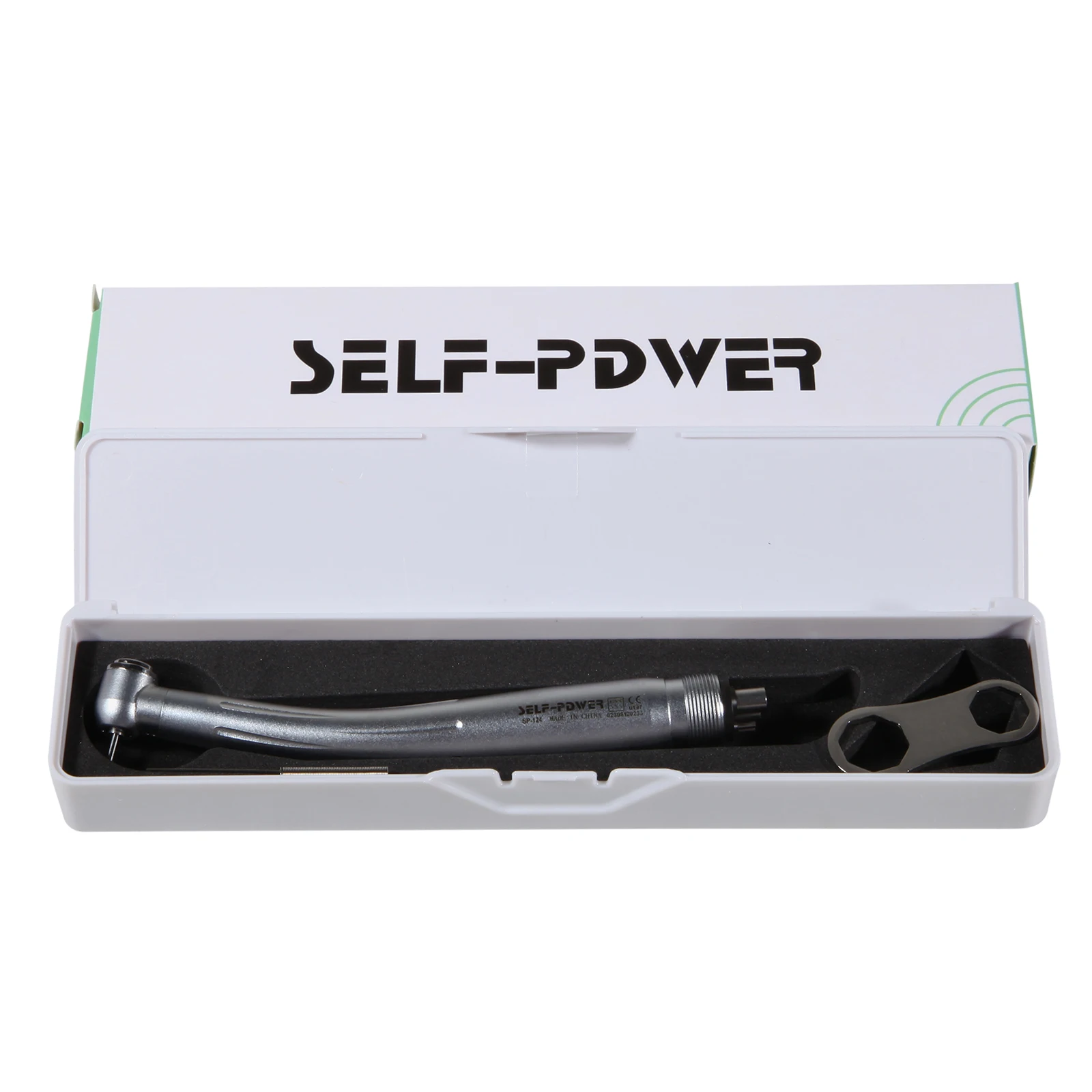 Dental LED (No LED) High Speed Handpiece Air Turbine 4 Hole E-Generator Large Head Cartridges 3 Water Spray Dental Tools