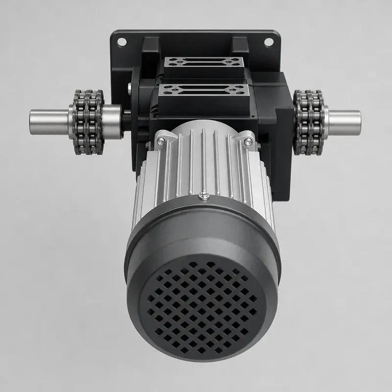 380V 0.75kw Geared Motor Smart Greenhouse Pull Screen Internal External Window Shading System Accessories