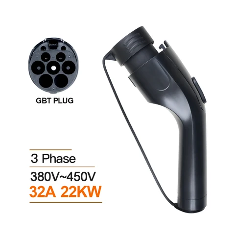 GOODCELL 16А 32А 1/3P Разъем GB/T для электромобилей, зарядный штекер GBT EV, коннектор зарядного устройства EVSE