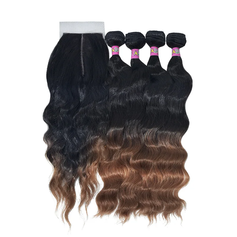 Water Wave Hair 5Pc…