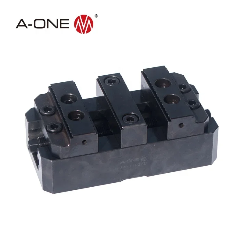 

A-ONE quick release 5 axis CNC self centering vise with double clamping position 3A-110226