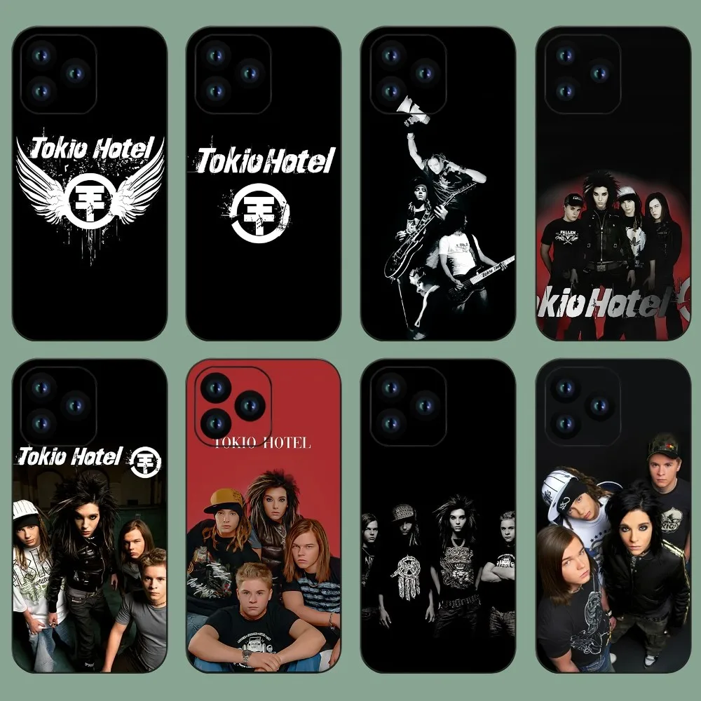 Rock Band Tokio Hotel Phone Case For iPhone 11 12 13 14 15 Mini Pro XS Max X S Plus XR Shell