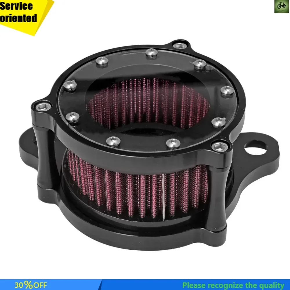 Motorcycle Air Filter CNC Air Cleaner Intake System Kit for Harley Sportster All Models 2004-2020 XL883 XL1200 Accessories