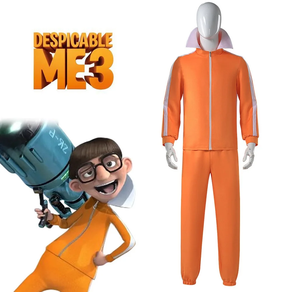 

Victor loween Par Performance Cosplay Costume Movie Despicable Me Yellow Little Fellow Witcrt Outfit Traditional Chi...