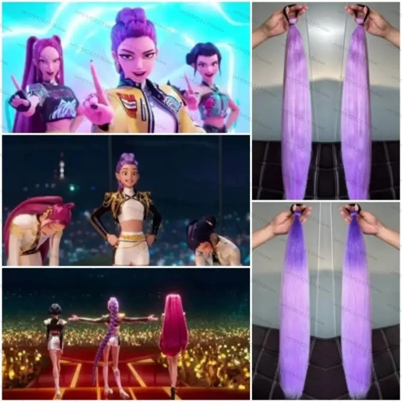 

K Pop Demon Hunter товары для вечеринок Rumi детский костюм аксессуары для волос вечерние сувениры подарки Rumi Demon Hunter волосы Kpop косплей