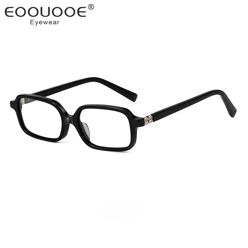 2024 High-quality Small Square Transparent Reading Glasses Fashion Brand Summer Minimalist Hot Selling New Product SMU11Z