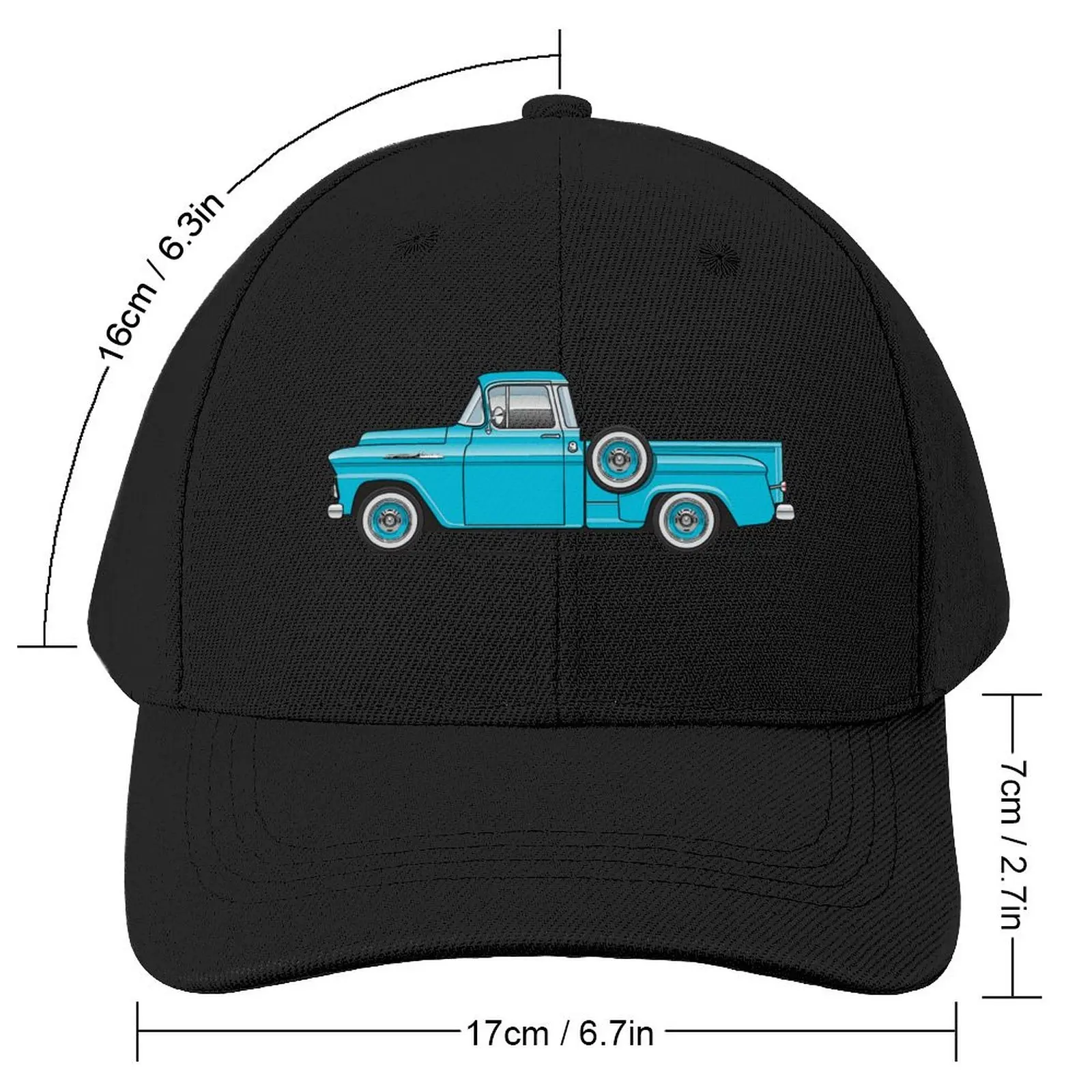 1958 Apache Truck Baseball Cap New Hat Golf Wear black Man Cap Women's