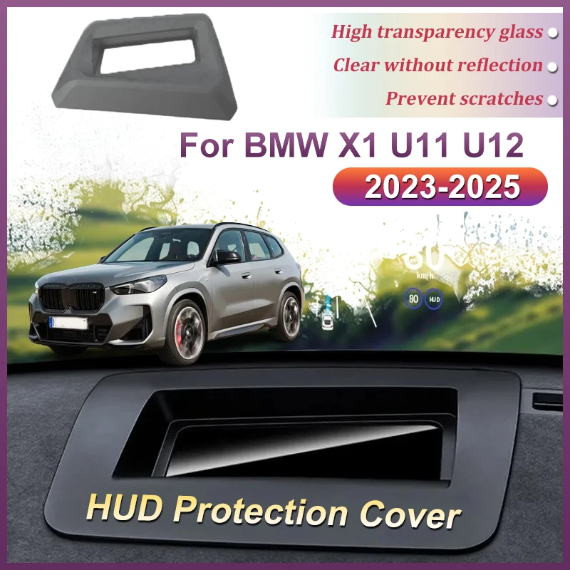 

For BMW X1 Accessories iX1 2023 2024 2025 U11 U12 Car HUD Display Protective Cover Auto Specialized Screen Dustproof Shield Part