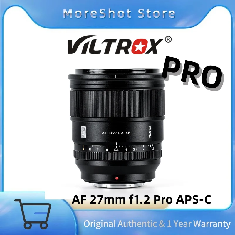 

Viltrox AF 27mm F1.2 Pro APS-C Autofocus Prime Lens Ultra Large Aperture Documentary Photography for Sony E Fujifilm X Nikon Z