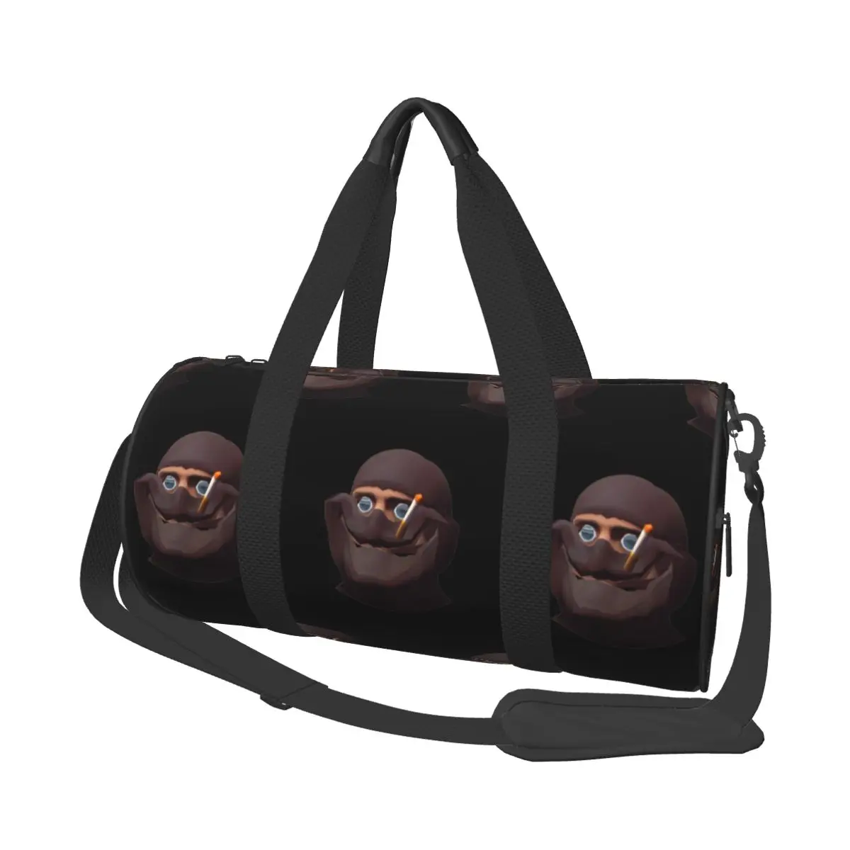 

Team Fortress TF2 Spy Gmod Face Funny Meme Red Large Duffle Gym Bag Multi-Functional Duffle Travel Bags Handbags Fitness bag