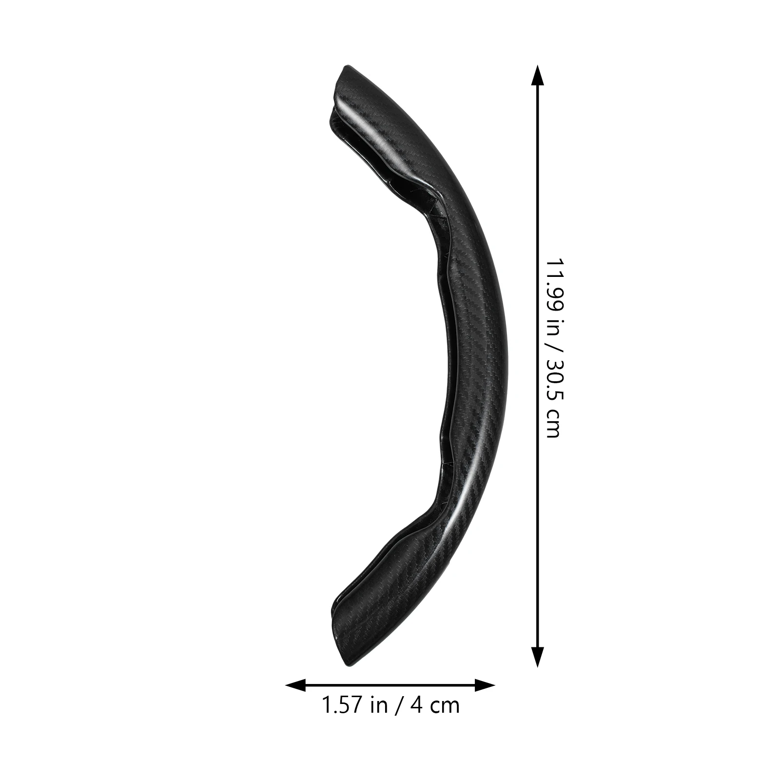 

Carbon Fiber Steering Wheel Cover 38cm Black Pair Non Slip Heat Resistant Scratch Proof Comfortable Grip steering wheel wrap car