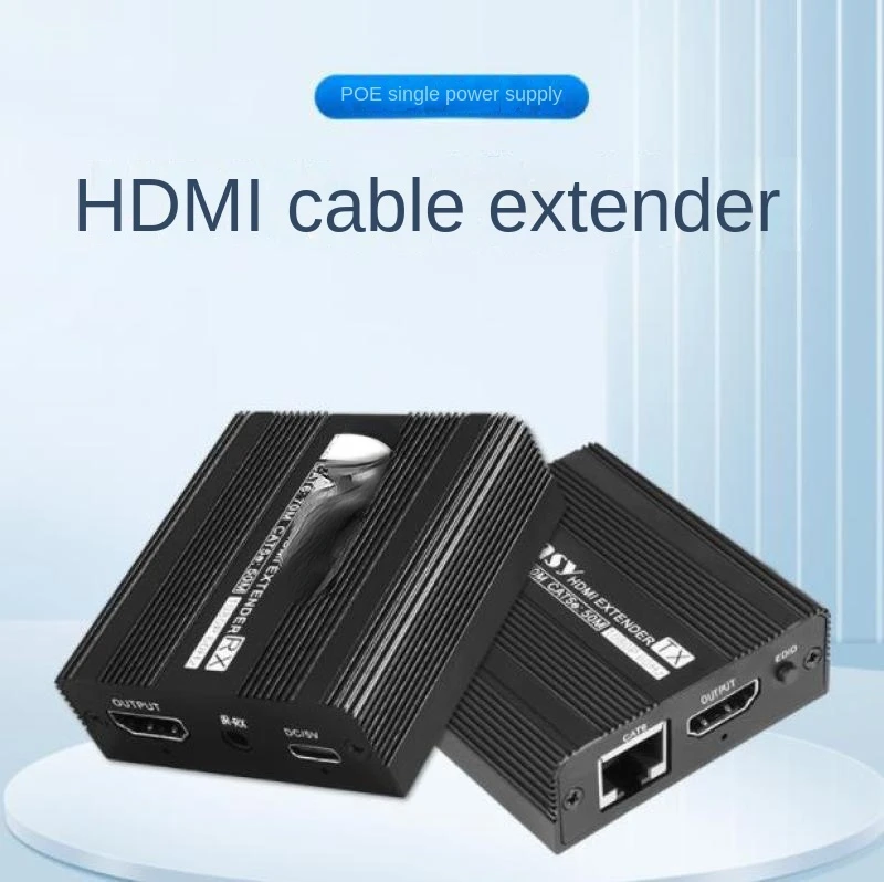 HDMI Network Cable Extender 70 M Clear to RJ45 Network Transmitters Network Transmission Audio and Video Conference