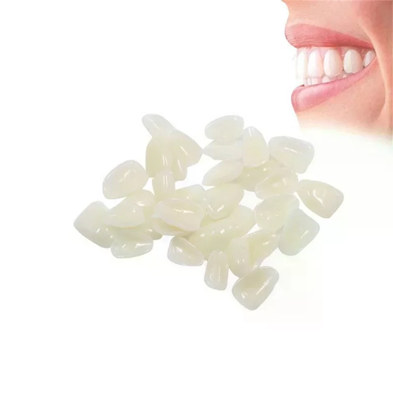 

Зубной шпон Временное отбеливание зубов Зубная мембрана Зубные зубы с ультратонким отбеливающим шпоном Смола Зубы на передней крышке A