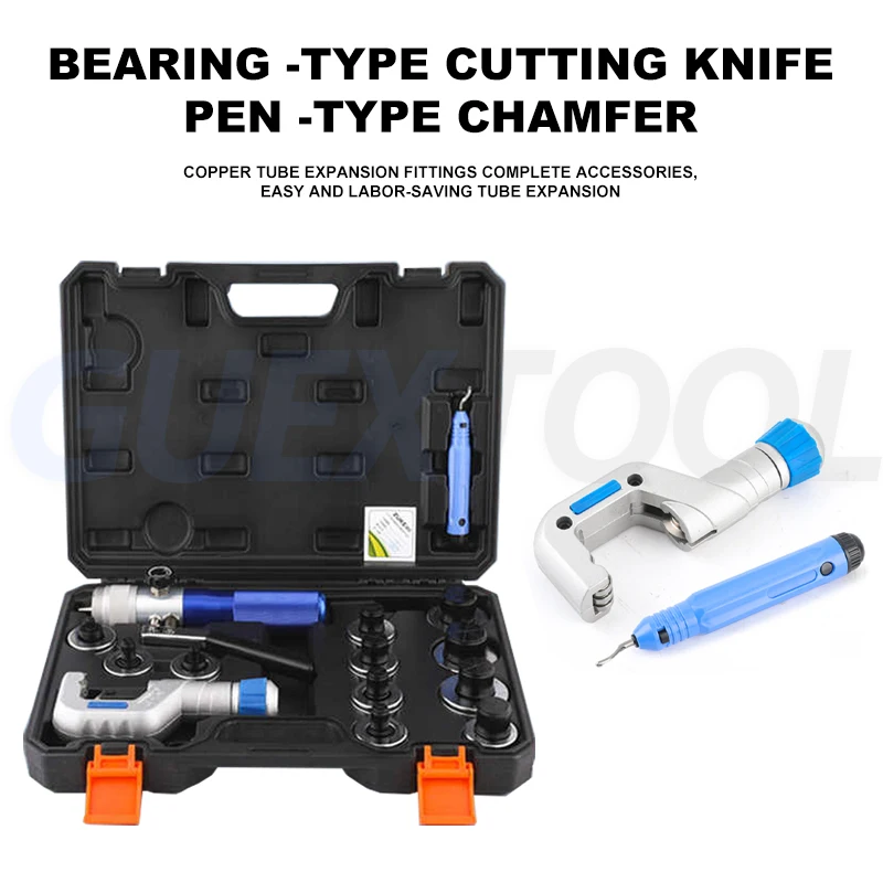 Hydraulic Expanding Tool Kit Hydraulic Expander CT-300 Manual Copper tubing Expander Cup Expansion Hydraulic Refrigeration Tool