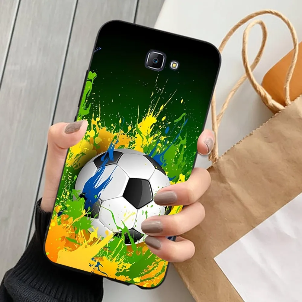 Football Soccer Ball Design Phone Case For Samsung J 7 Plus 7core J7 Neo J6 Plus Prime J6 J4 J5 Mobile Cover