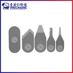 MECHANIC S5 Ultra Thin 0.04mm-0.1mm Stainless Steel Disassemble Sheet Phone Repair LCD Curved Screen Battery Cover Removal Tool
